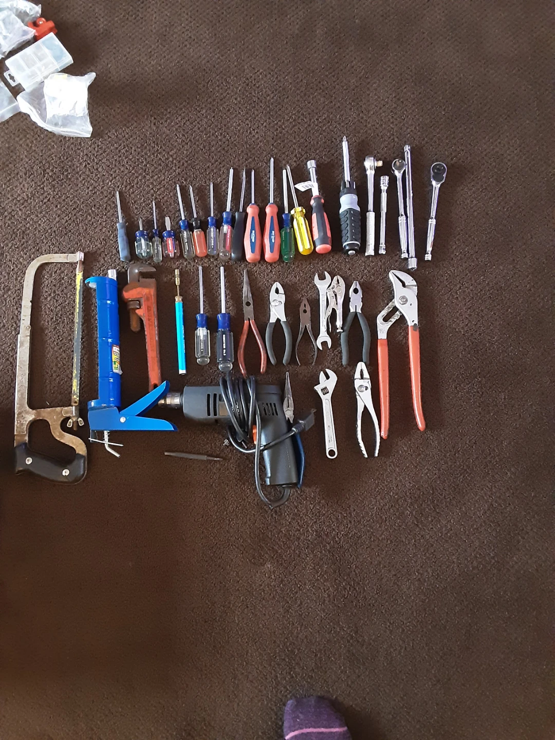 Assorted Tool Set with Blue Toolbox - photo 4