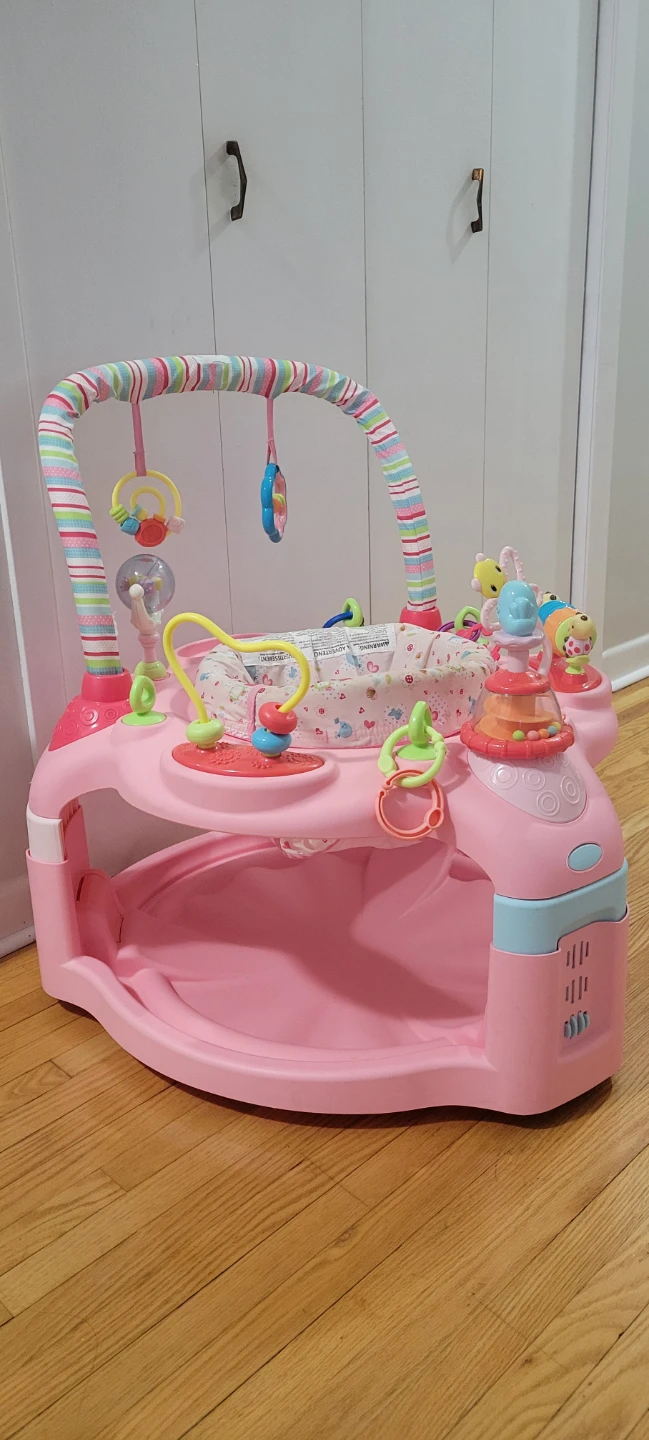 Pink Baby Activity Jumper