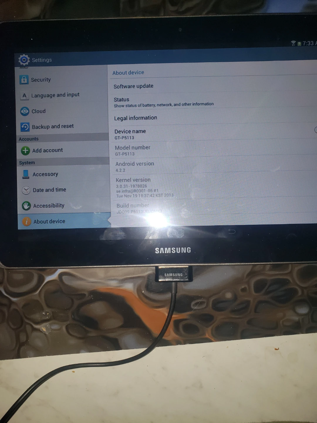 Samsung Galaxy Tab 2 GT-P5113 Tablet - photo 2
