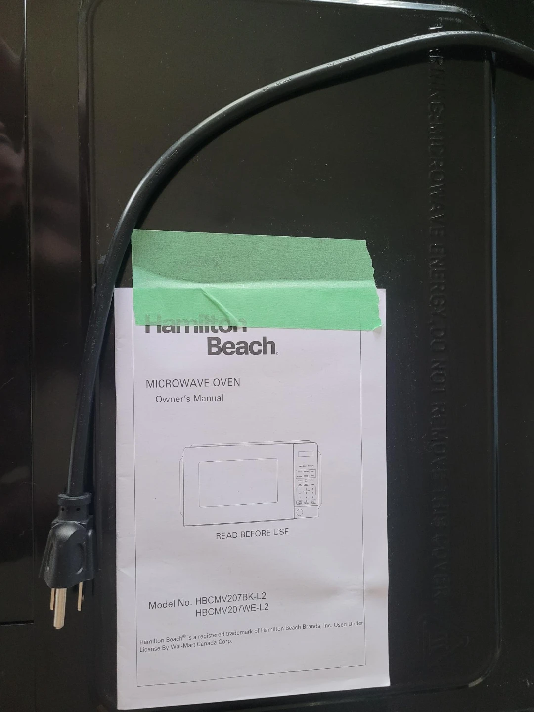 Hamilton Beach Microwave - photo 2
