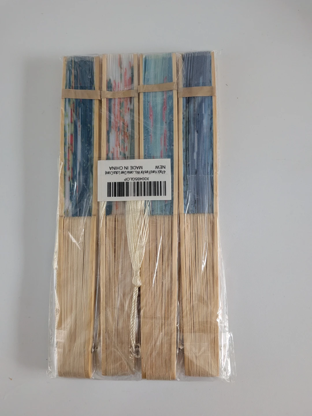4 Pack Chinese Style Folding Hand Fans - photo 3