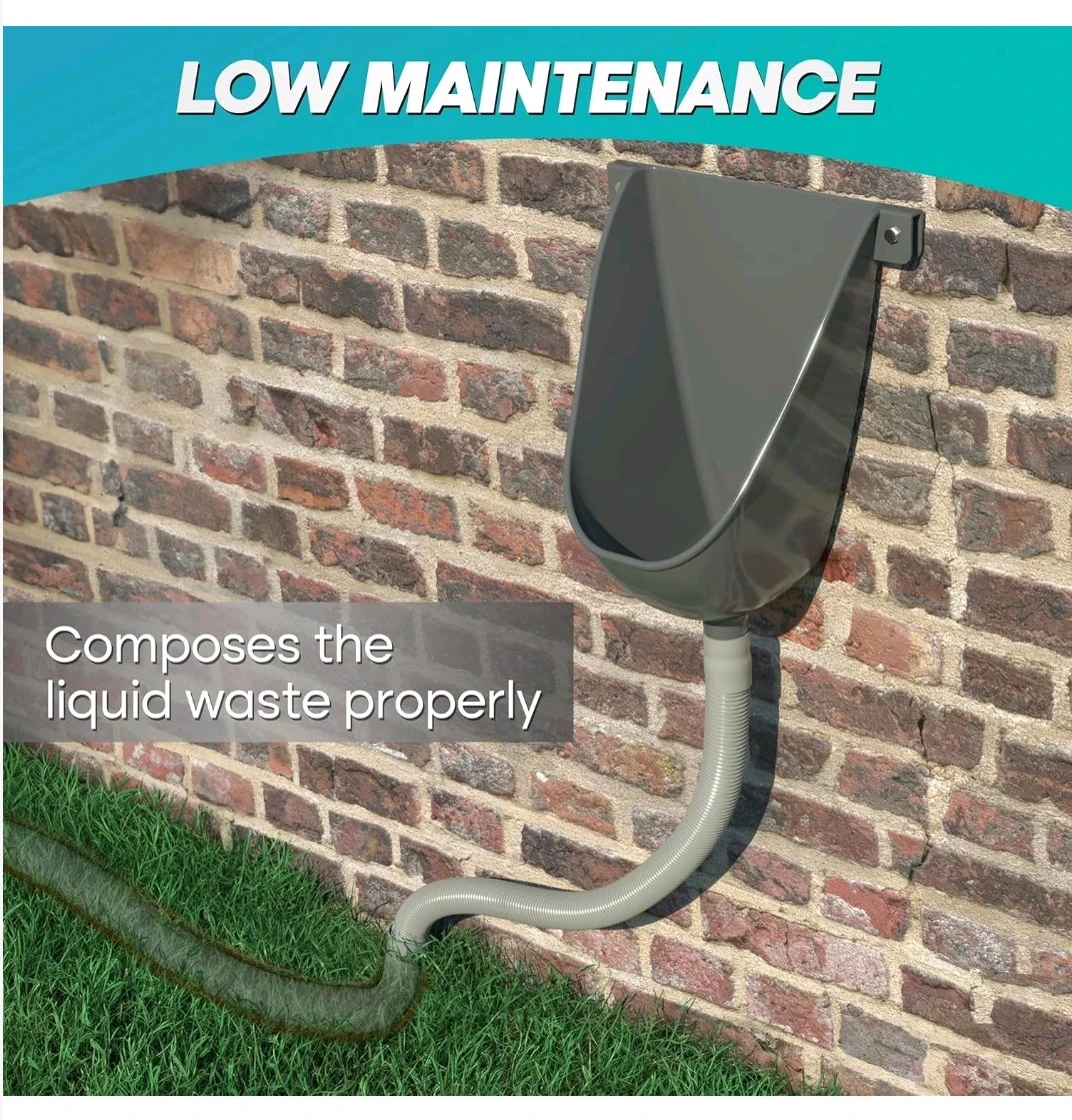RaeFlow P7816 Waterless Urinal with Hose - photo 3