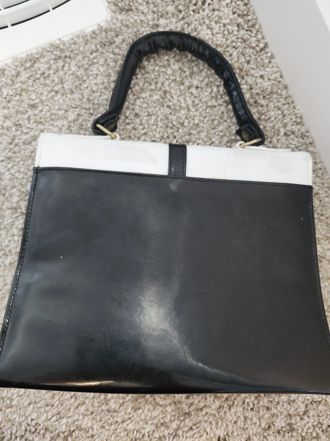 Vintage Two-tone Handbag - photo 3