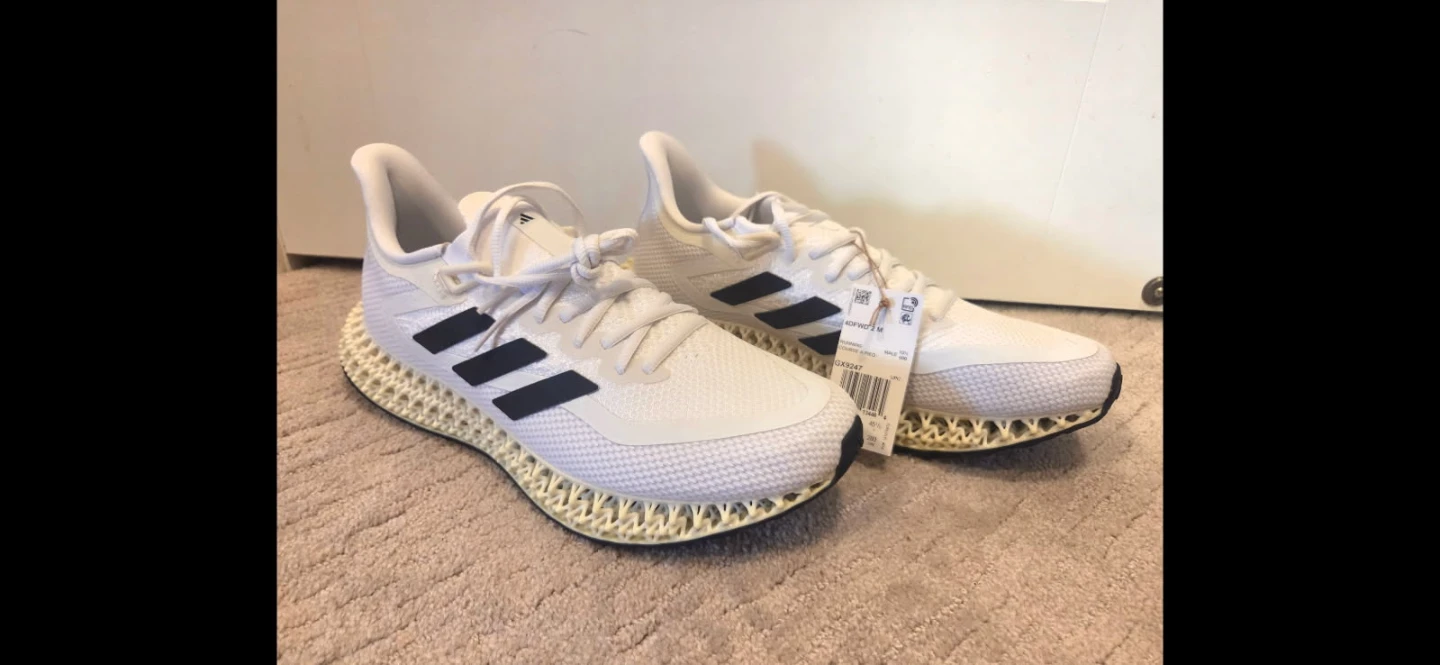 Adidas 4DFWD 2 Running Shoes Men's Size 11 White