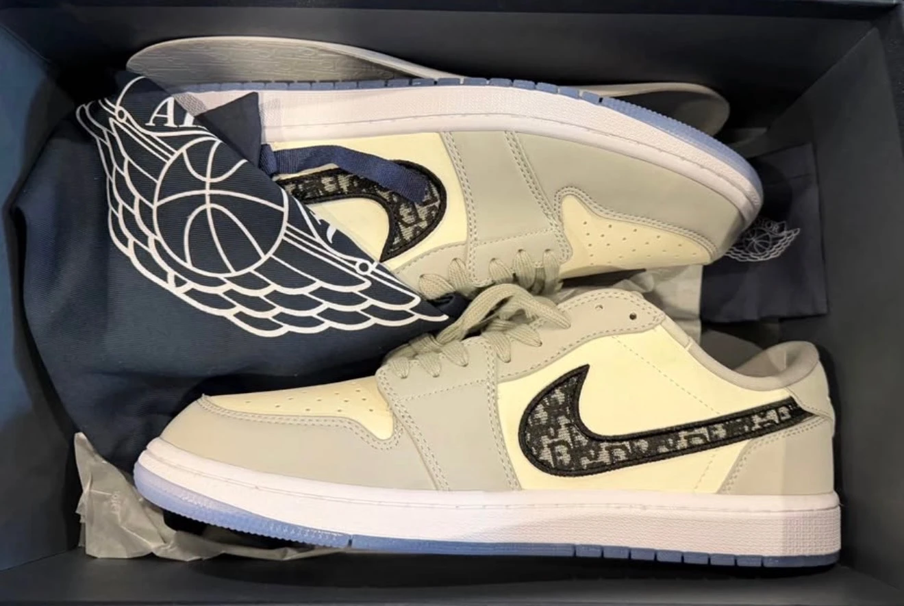 Air Jordan 1 Low Dior Sneakers