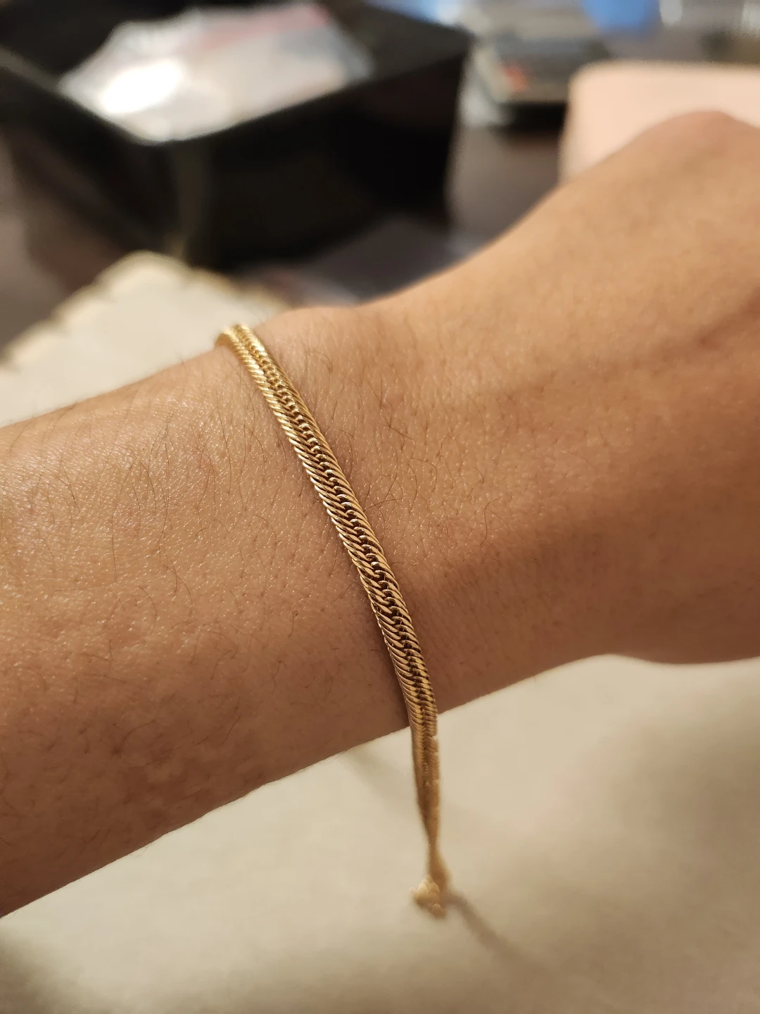 18 karat Real Gold bracelet