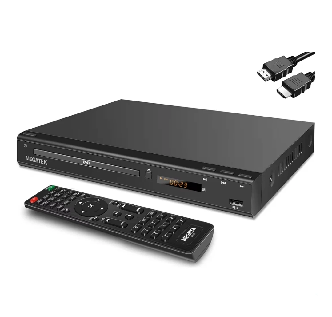 Region-Free HDMI DVD Player | MEGATEK Compact CD DVD Player