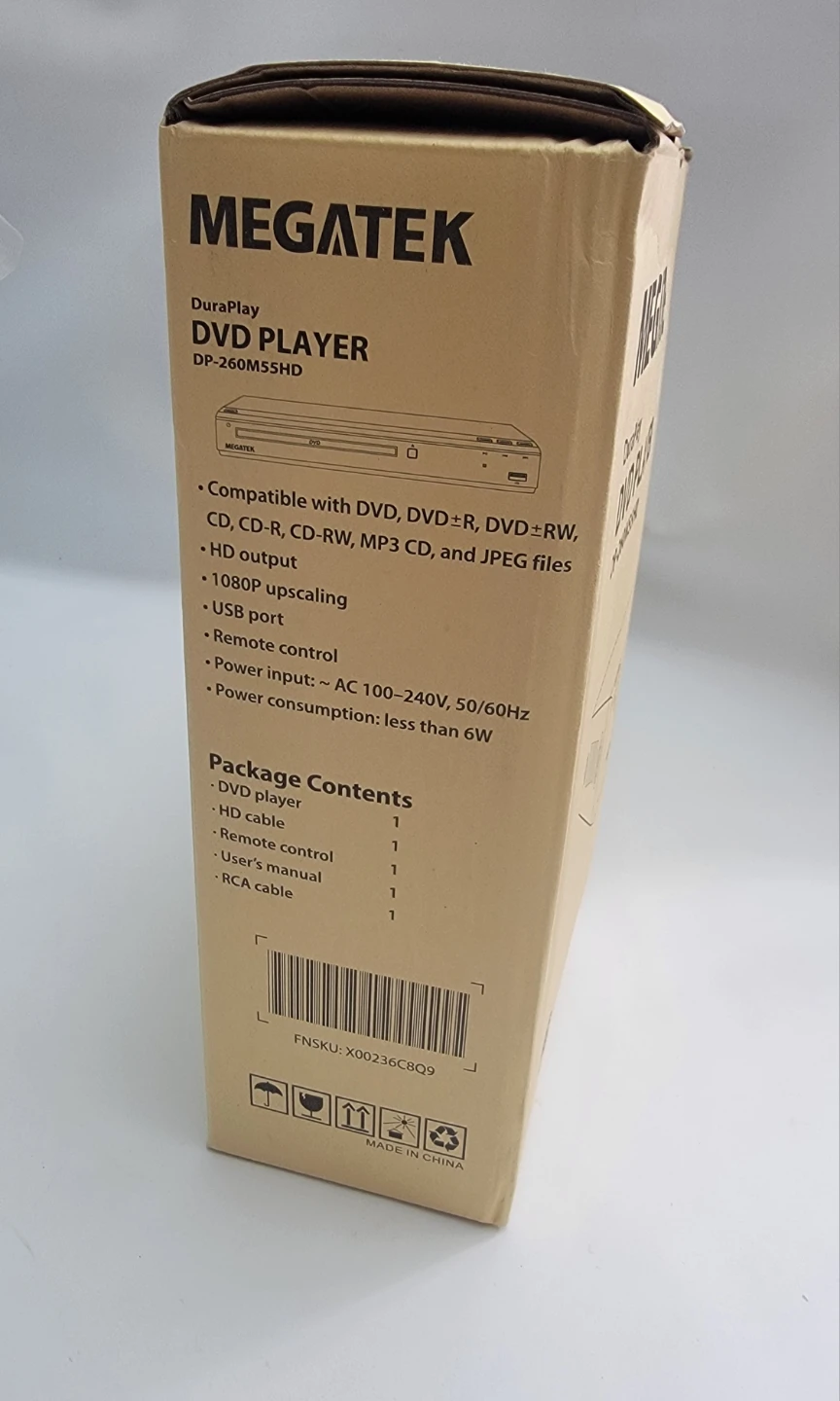 Region-Free HDMI DVD Player | MEGATEK Compact CD DVD Player - photo 3
