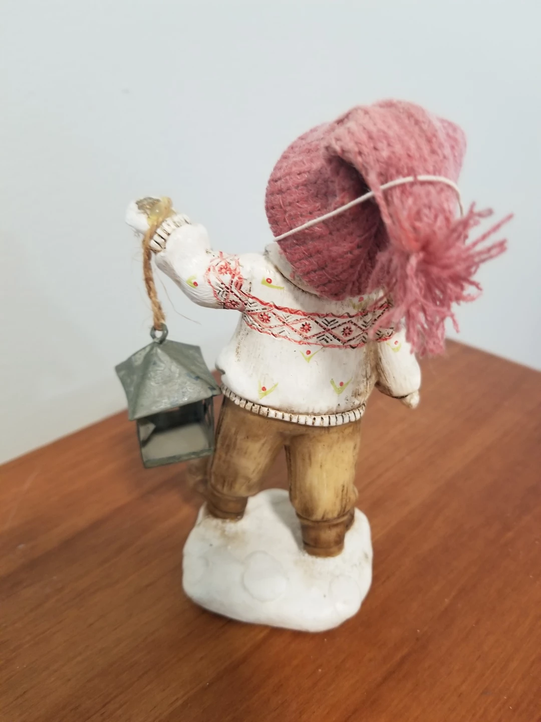 Collectible Figurine of a Boy with Lantern - photo 2