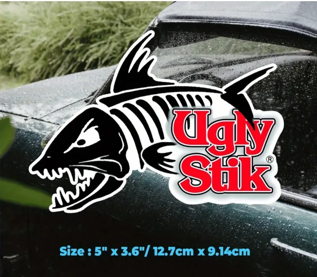 UGLY STIK FISHING DECAL NEW - photo 2