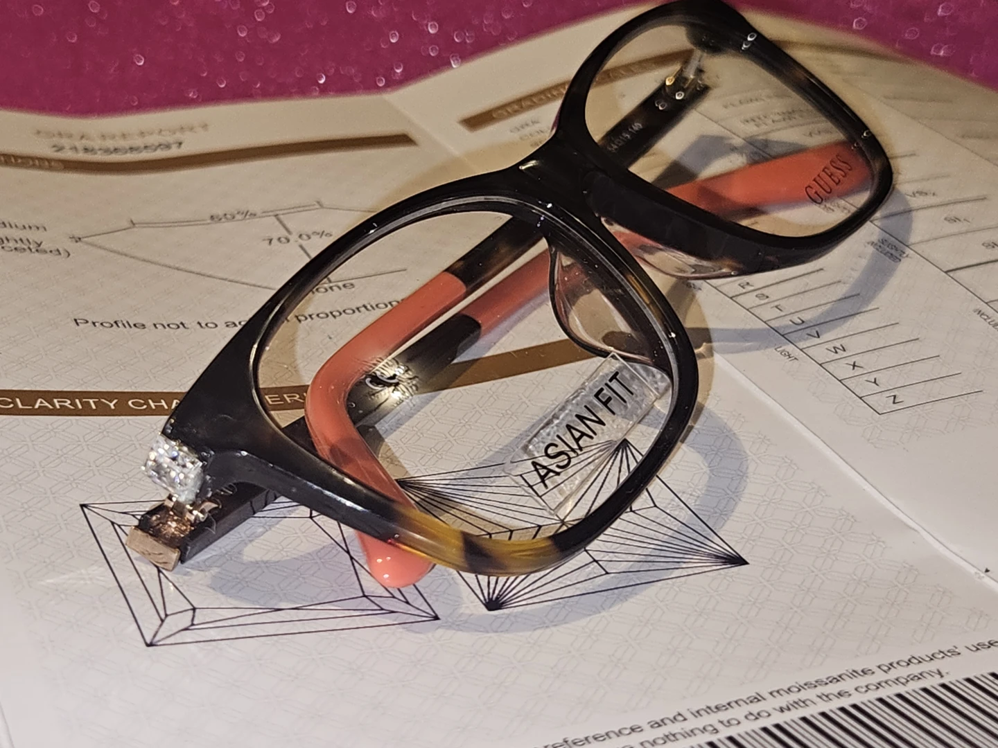 Guess Eyeglasses Tortoiseshell TR90 impact resistant - photo 5