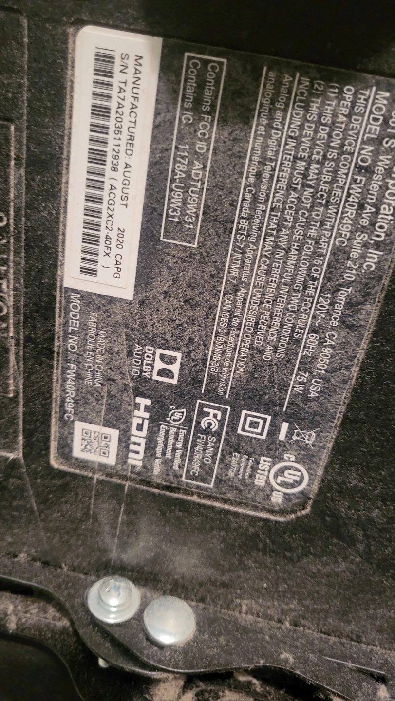 Insignia 40" HD  TV - photo 2