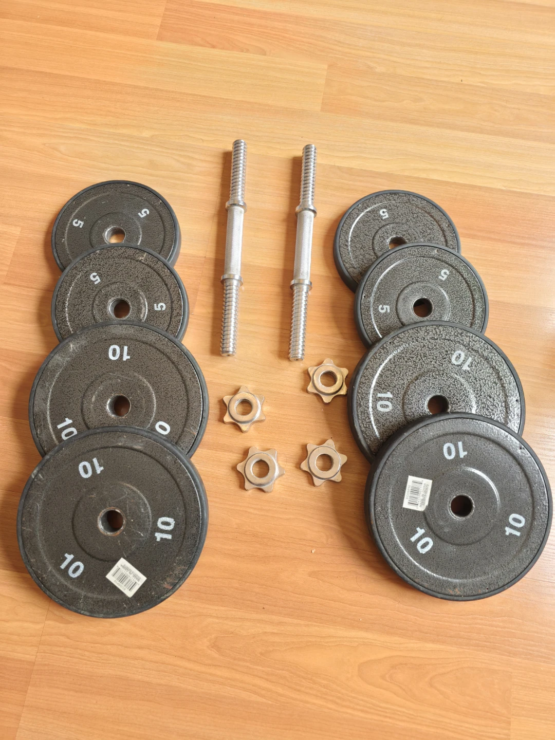 Dumbbell Set with Weight Plates