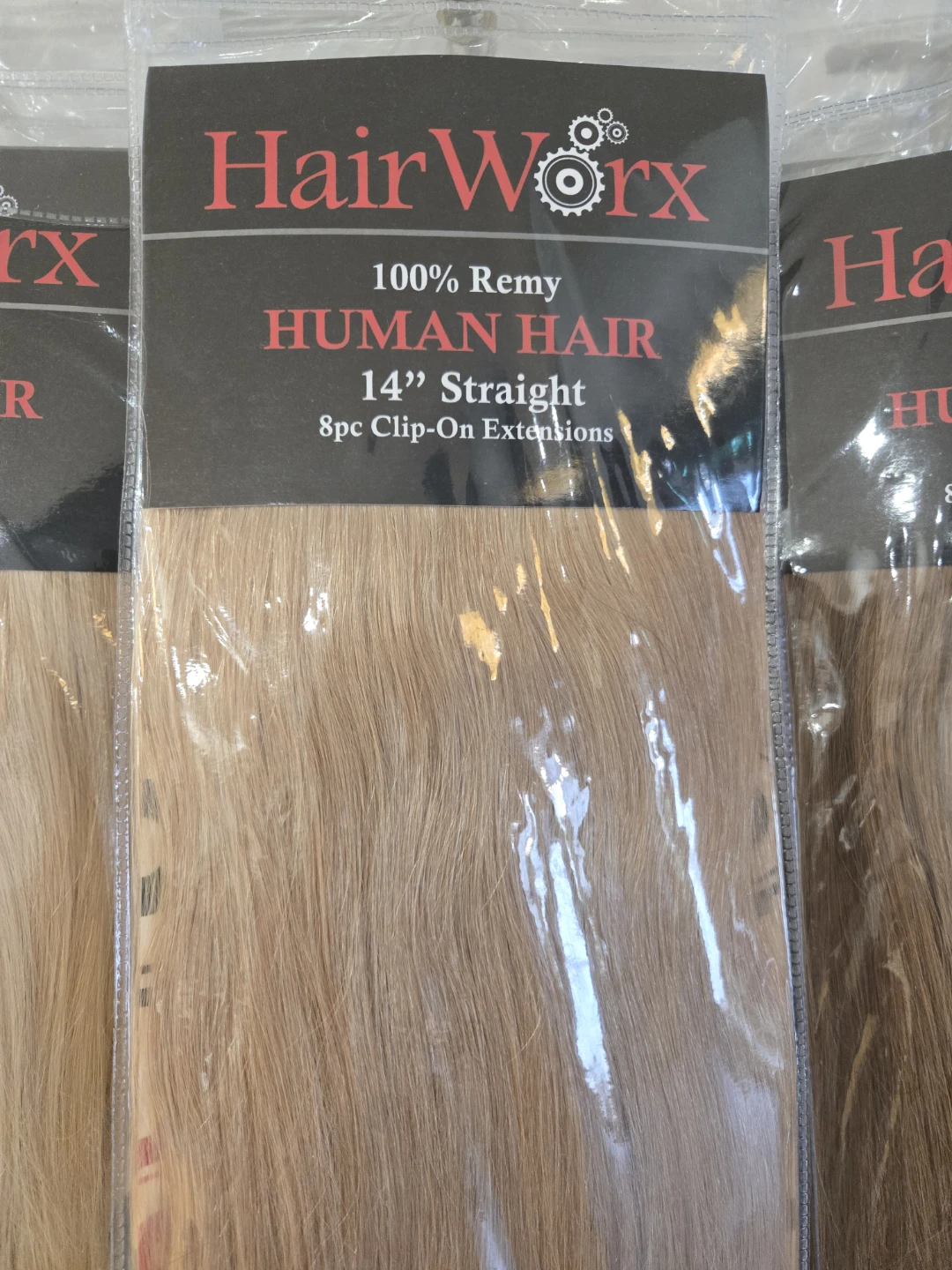 HairWorx 100% Remy Human Hair Clip-On Extensions - photo 5