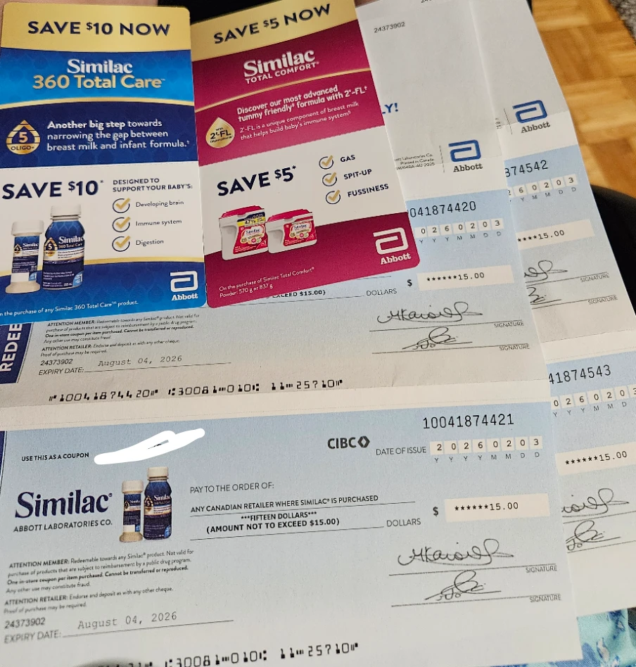 Similac coupon ( read description )