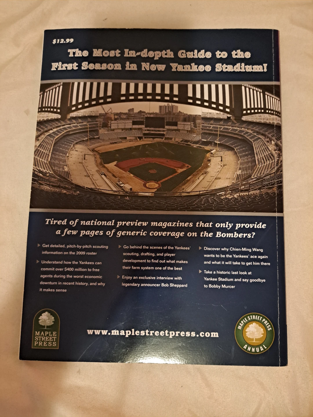Maple Street Press Yankees 2009 Annual Magazine - photo 2