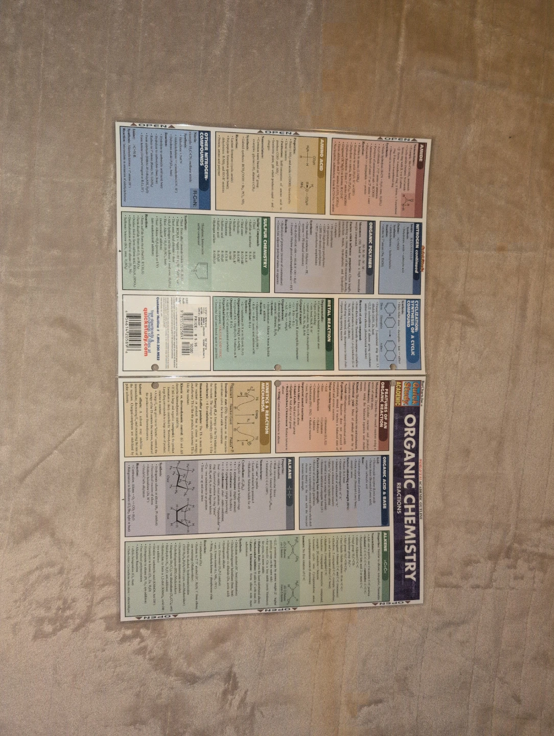 Barron's Quick Study Academic Organic Chemistry Study Guide - photo 2