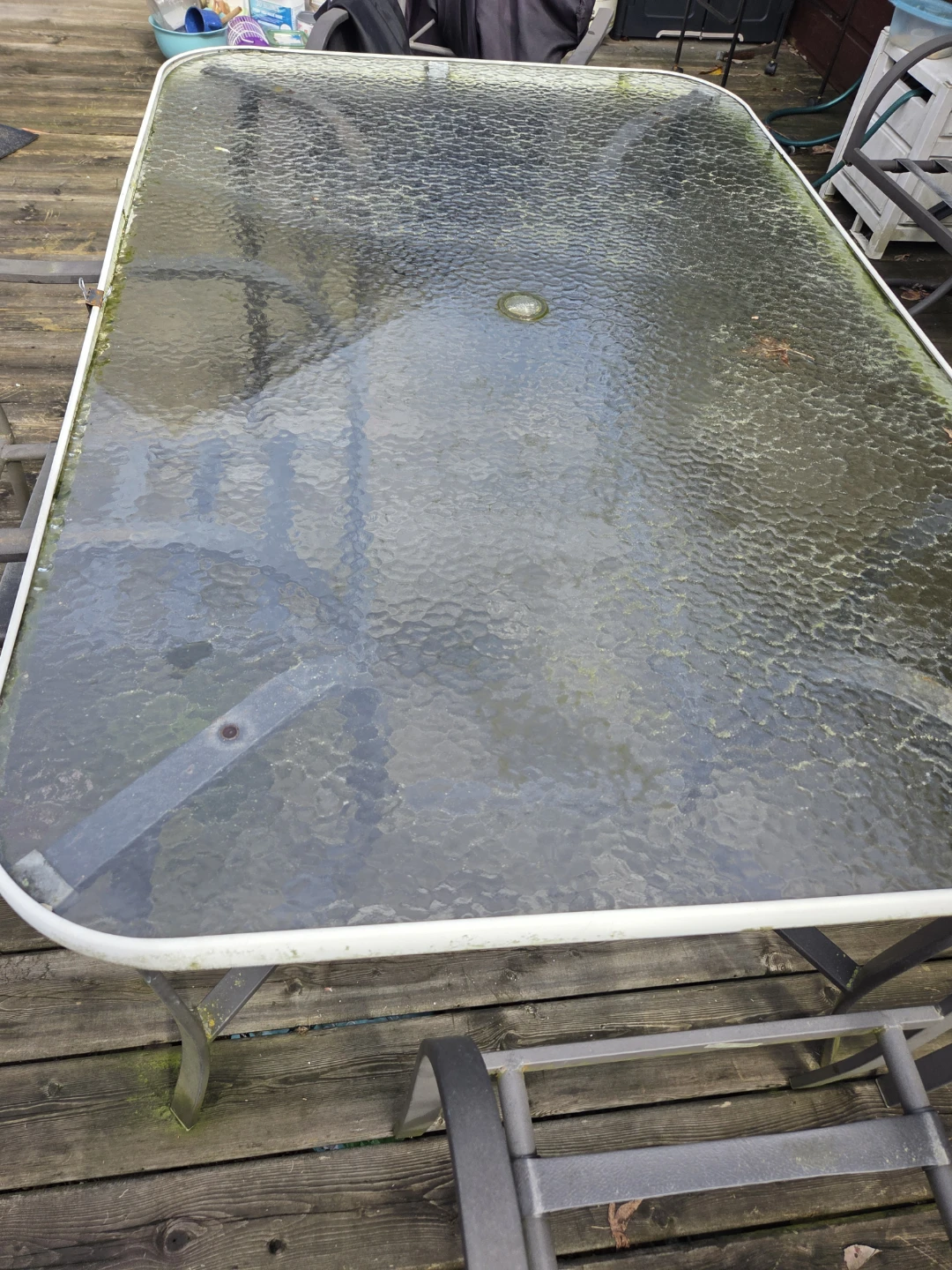 Outdoor Metal Patio Chairs (Set of 5 - photo 4