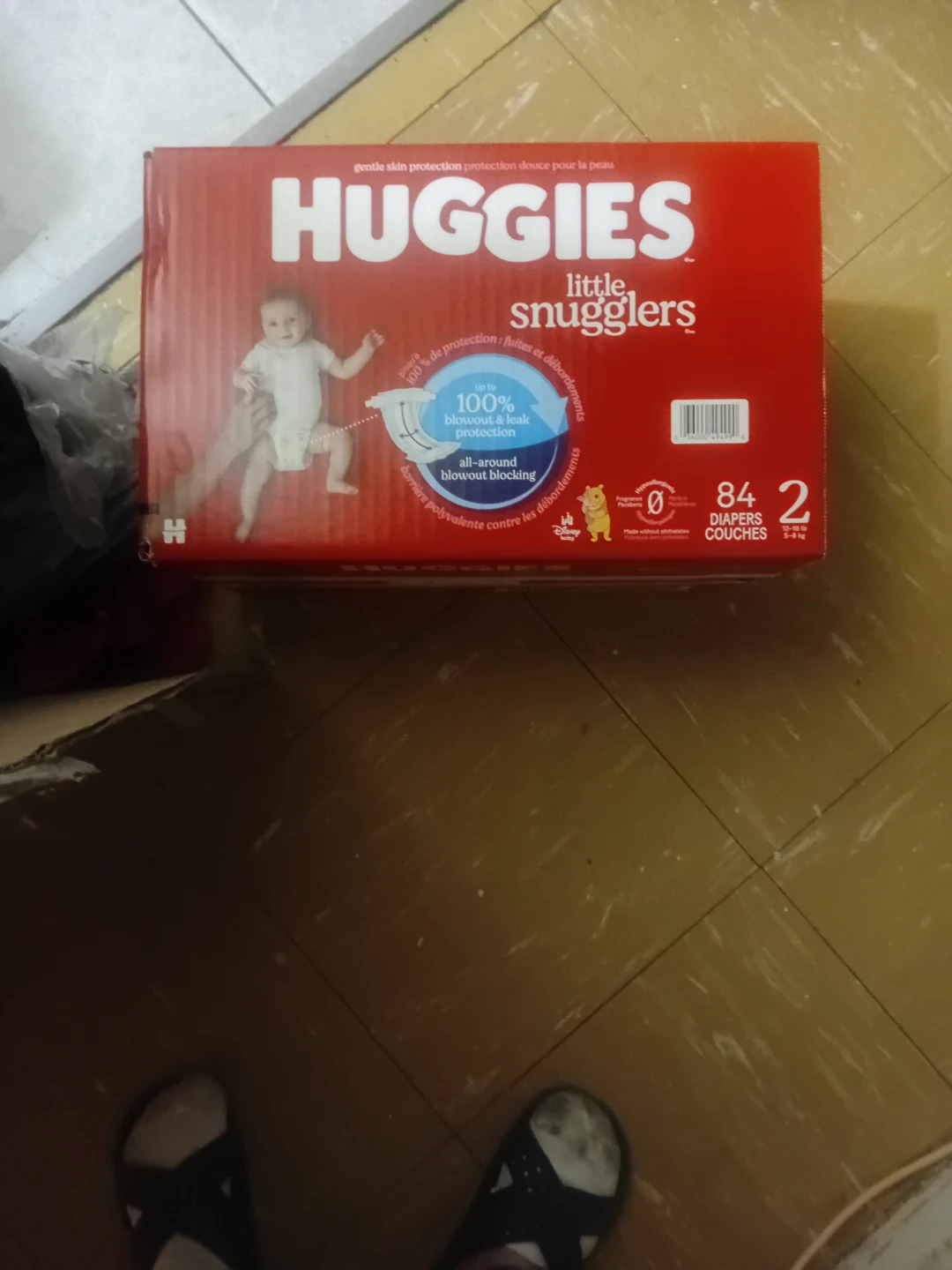 Huggies Little Snugglers Diapers Size 2 (84 Count)