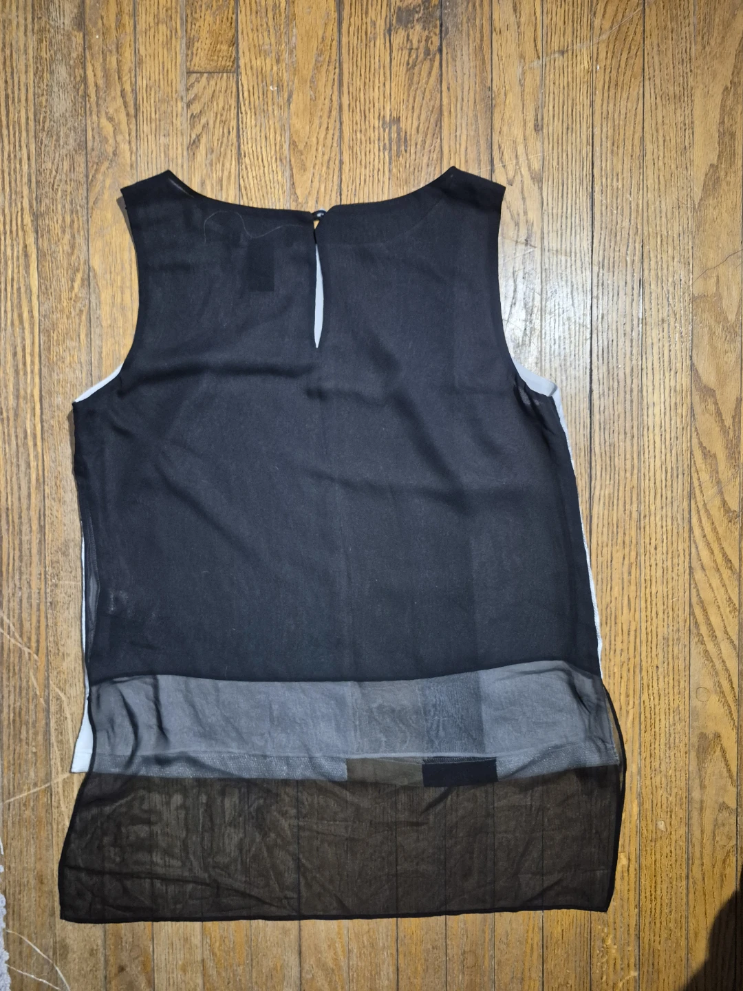 White House Black Market Sleeveless Colorblock Top XS - photo 3