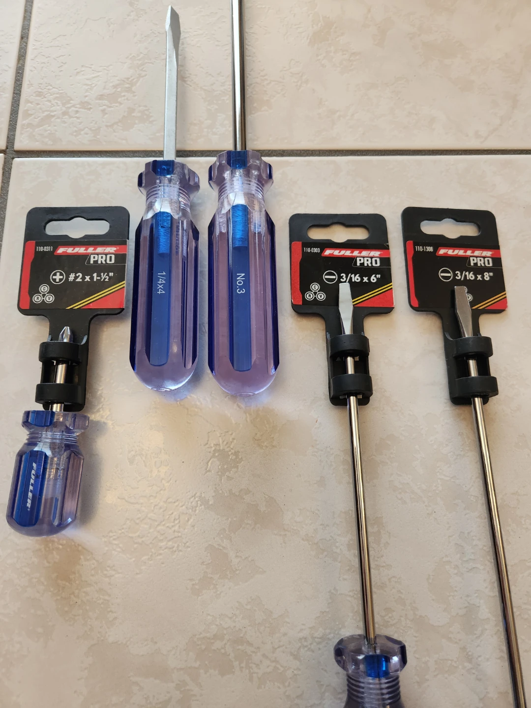 Fuller PRO Screwdriver Set- 5 Pieces - photo 2