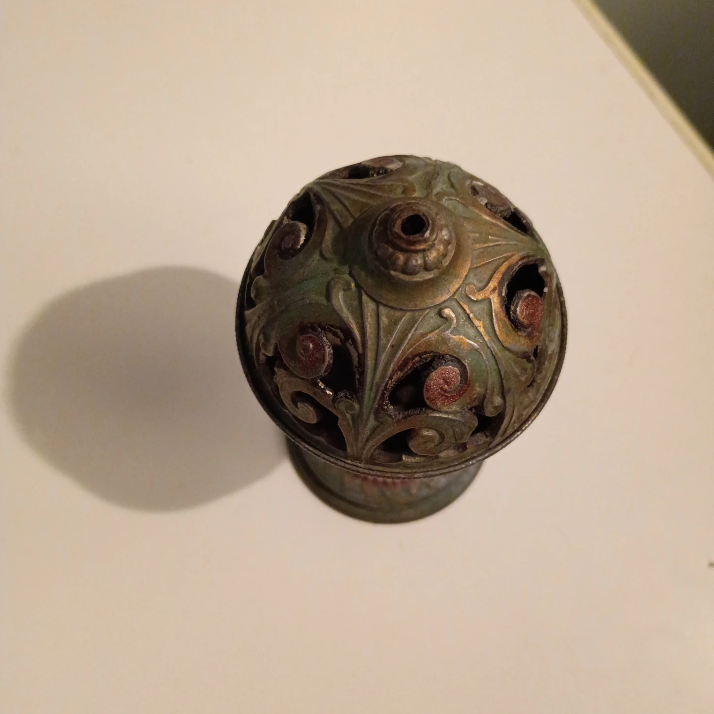 Vintage Metal Incense Burner - photo 2