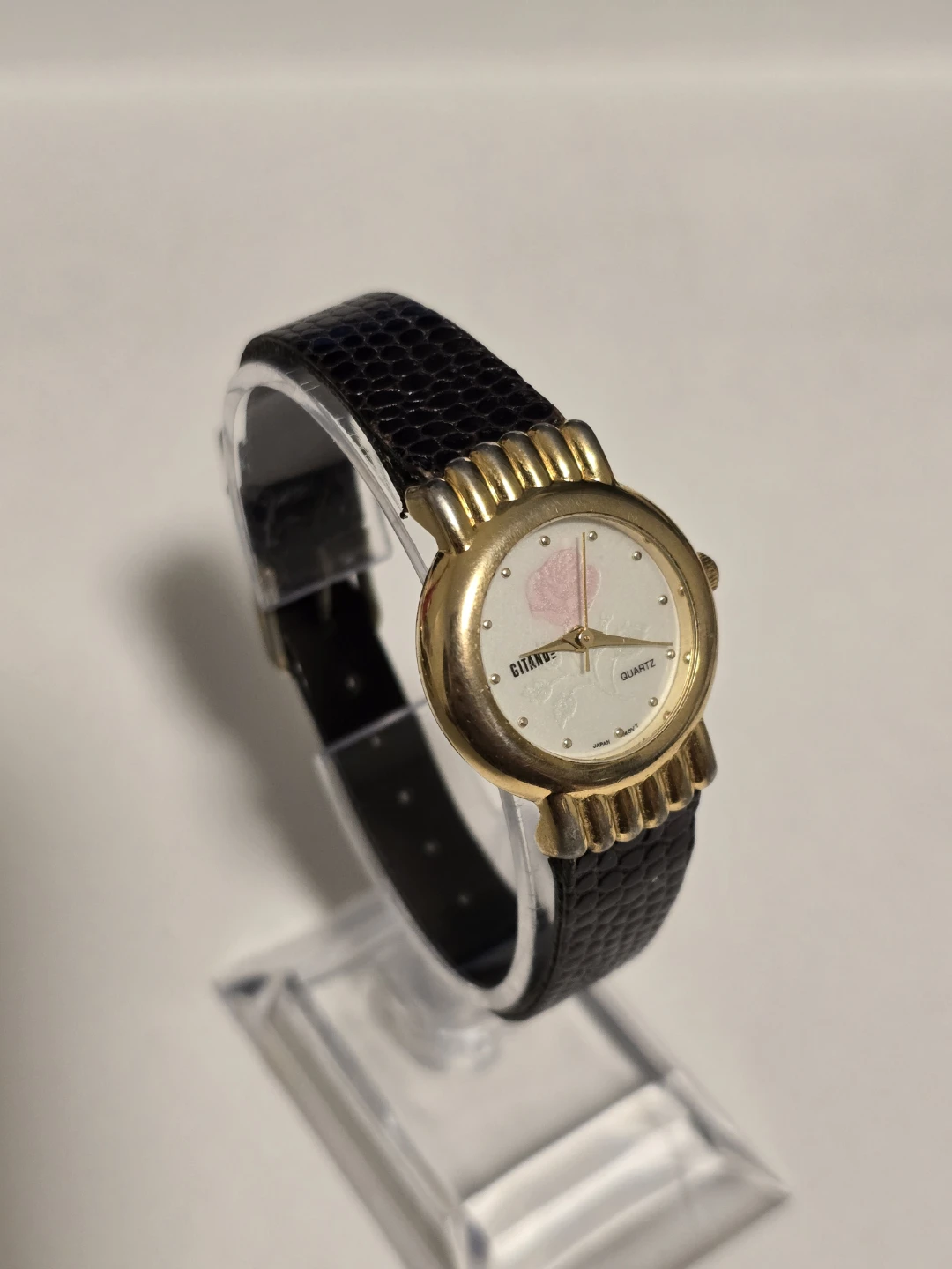 Gitano Lady's Flower Dial Quartz Watch NEW BATTERY - photo 2