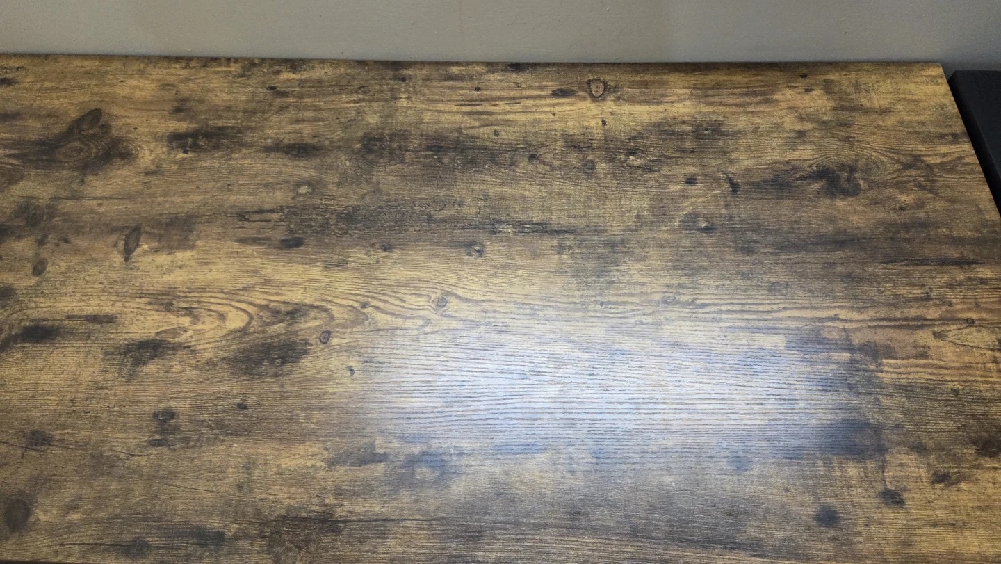 Rustic Wood Grain Desk - photo 2
