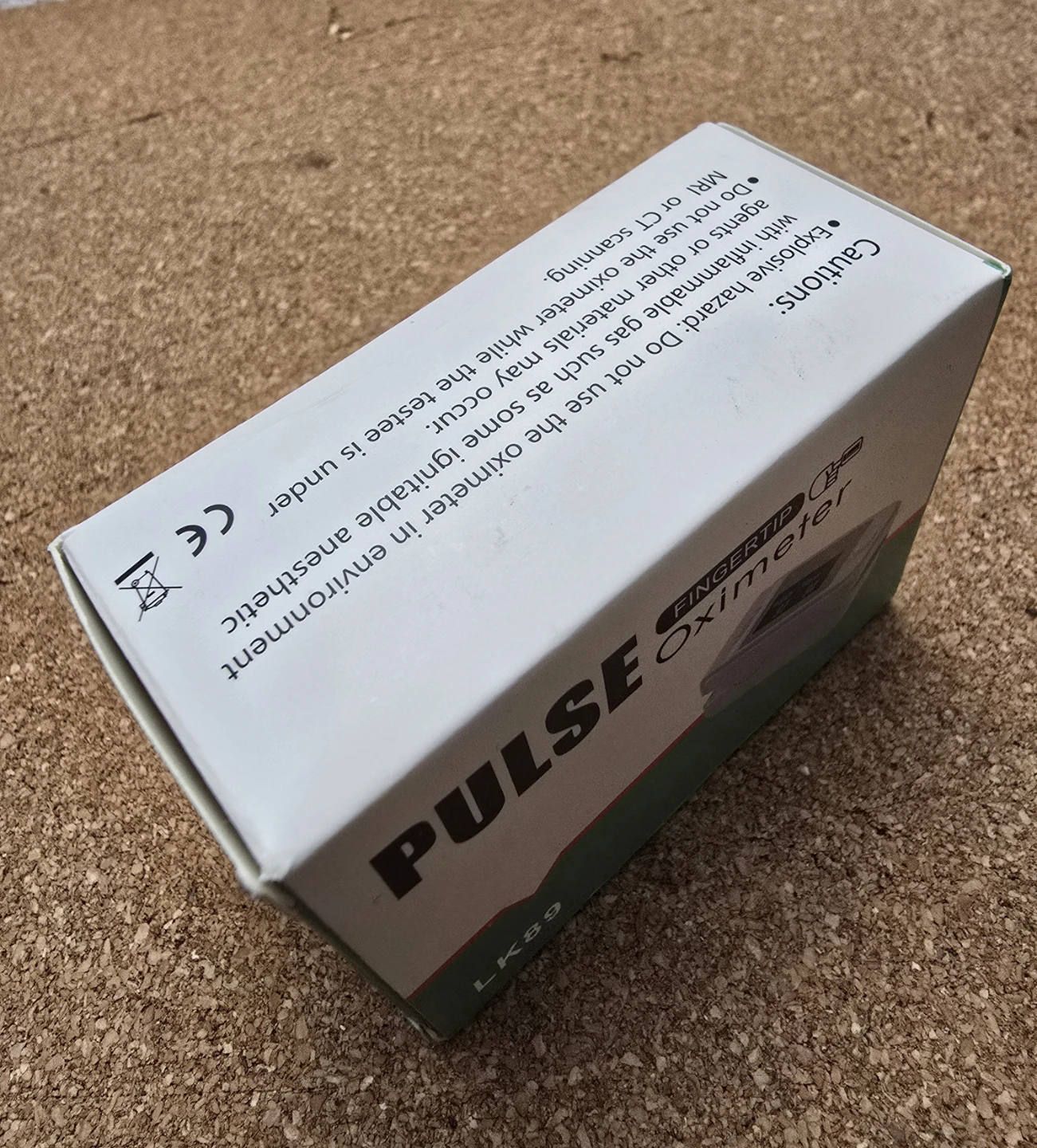 Pulse Oximeter LK89 Finger Oximetry Saturation Heart Rate - photo 2