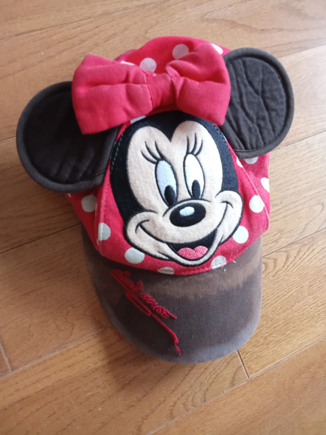 Minnie Mouse Red Polka Dot Cap