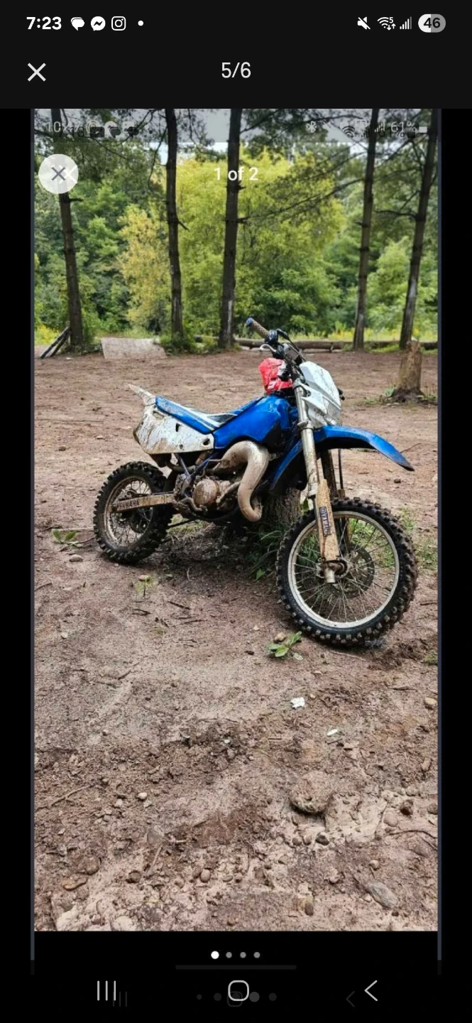 Yamaha YZ80 Dirt Bike - photo 2