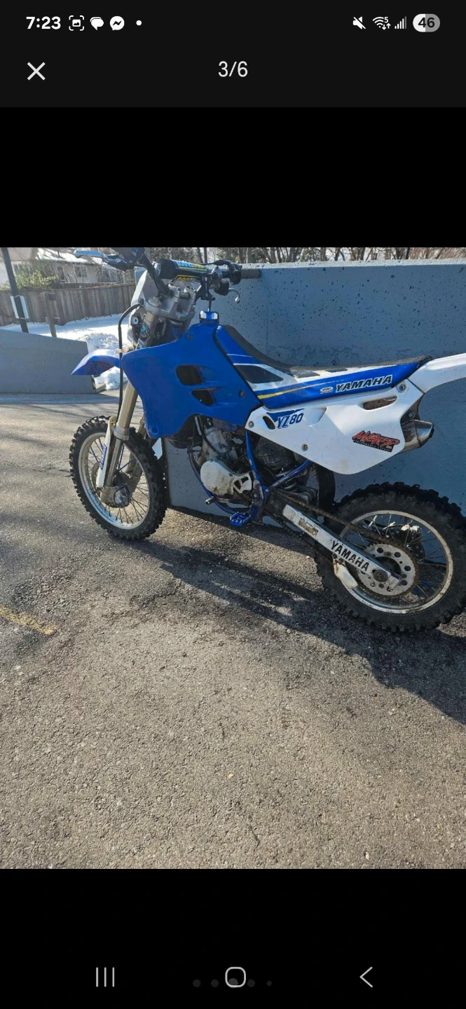 Yamaha YZ80 Dirt Bike - photo 3