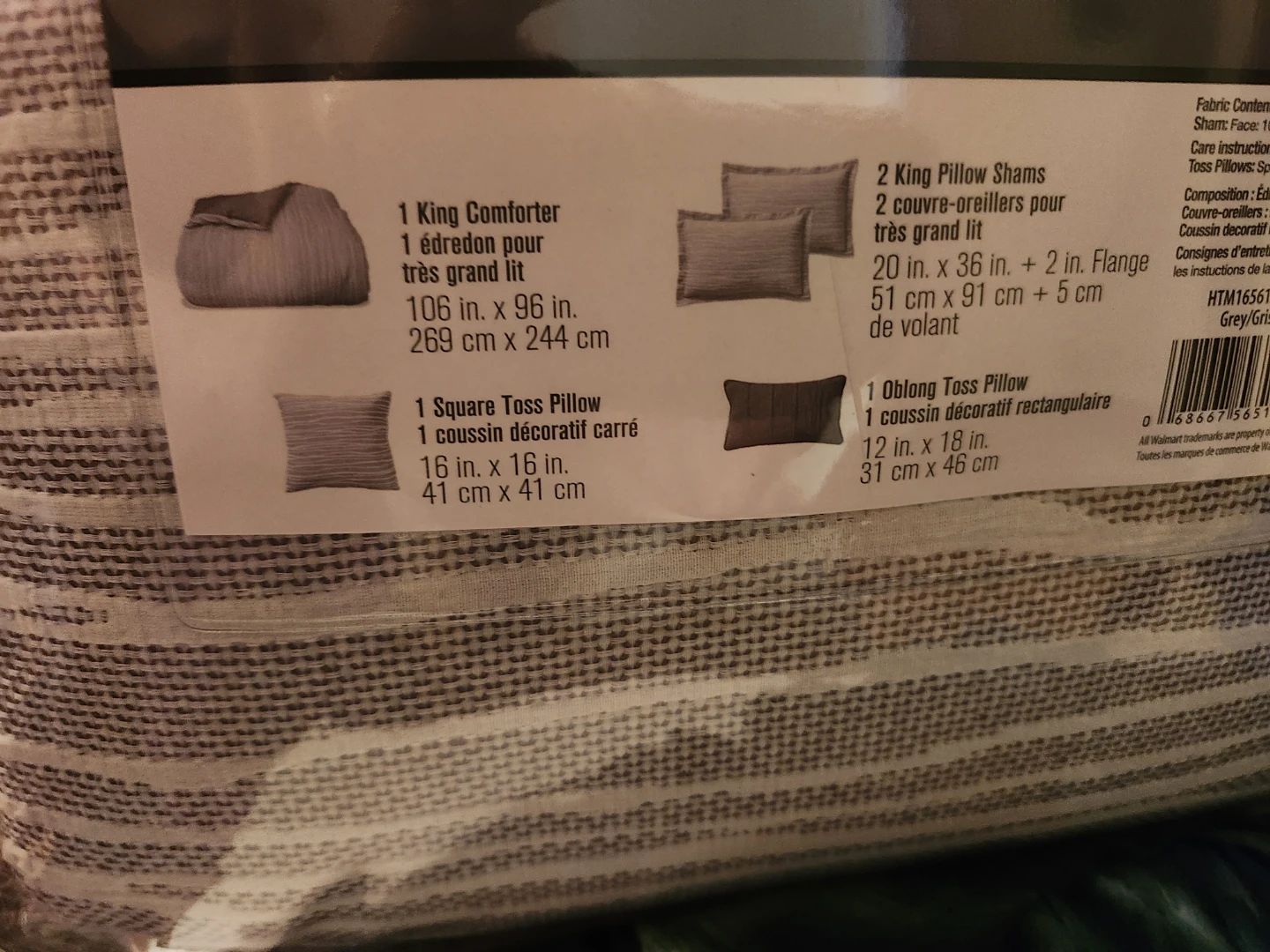 Hometrends 5-Piece King Comforter Set