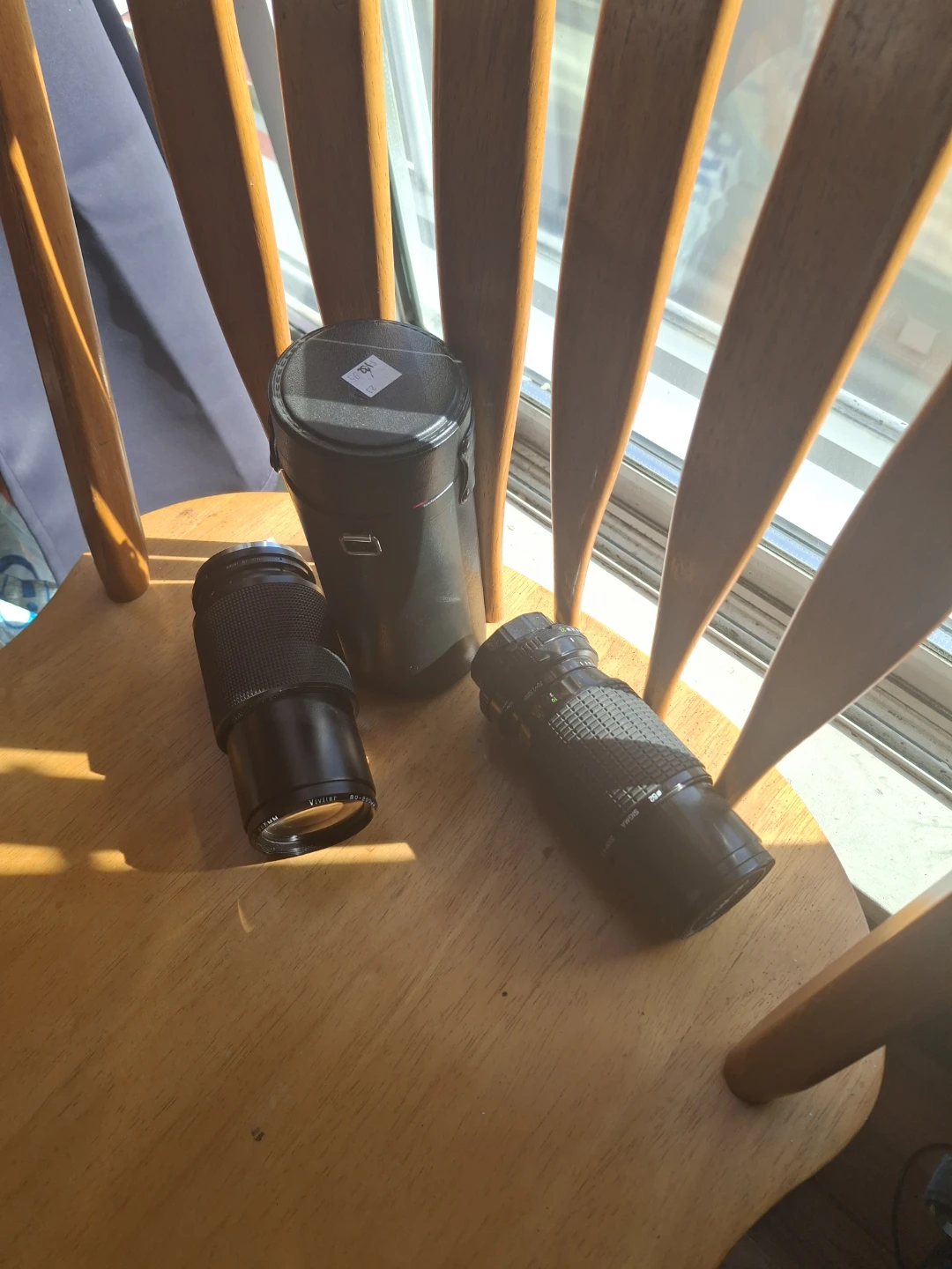 Vivitar 80-200mm f/4 Lens & Sigma Zoom Lens