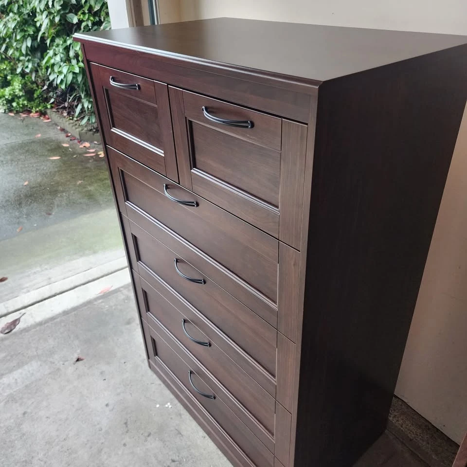 IKEA Dresser SONGESAND 6-drawer chest, brown