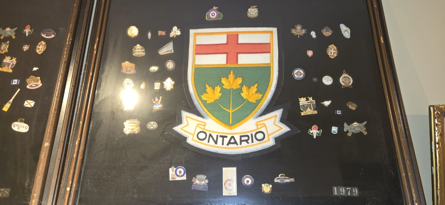 Ontario Crest and Pin Collection Display - photo 2