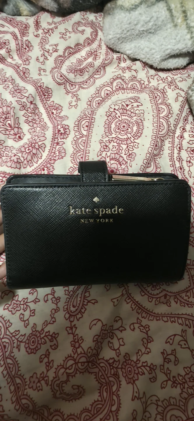 Kate Spade New York Black Leather Wallet