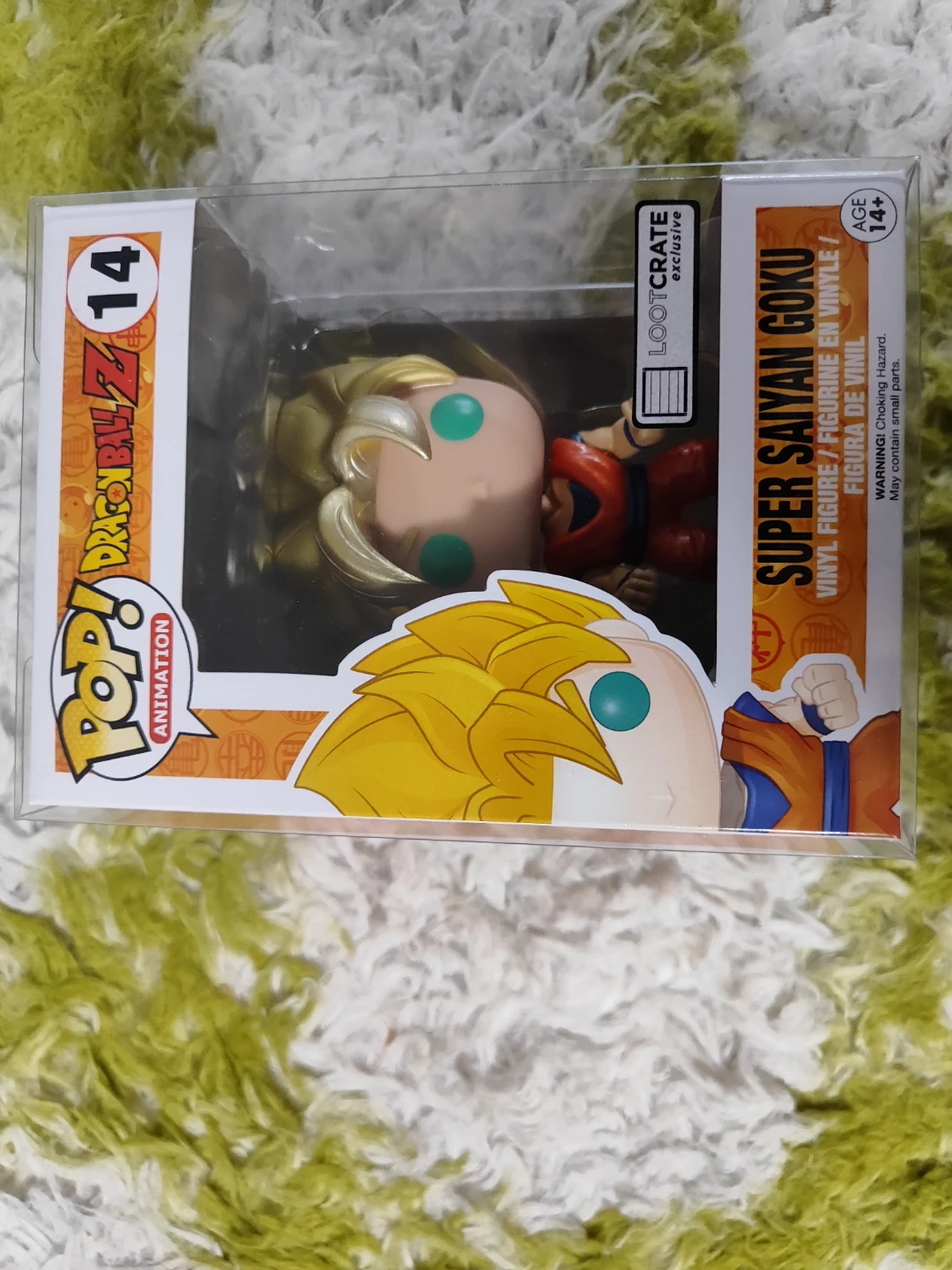 Animation Super Saiyan Goku #14 Dragon Ball Z Vinyl Figure