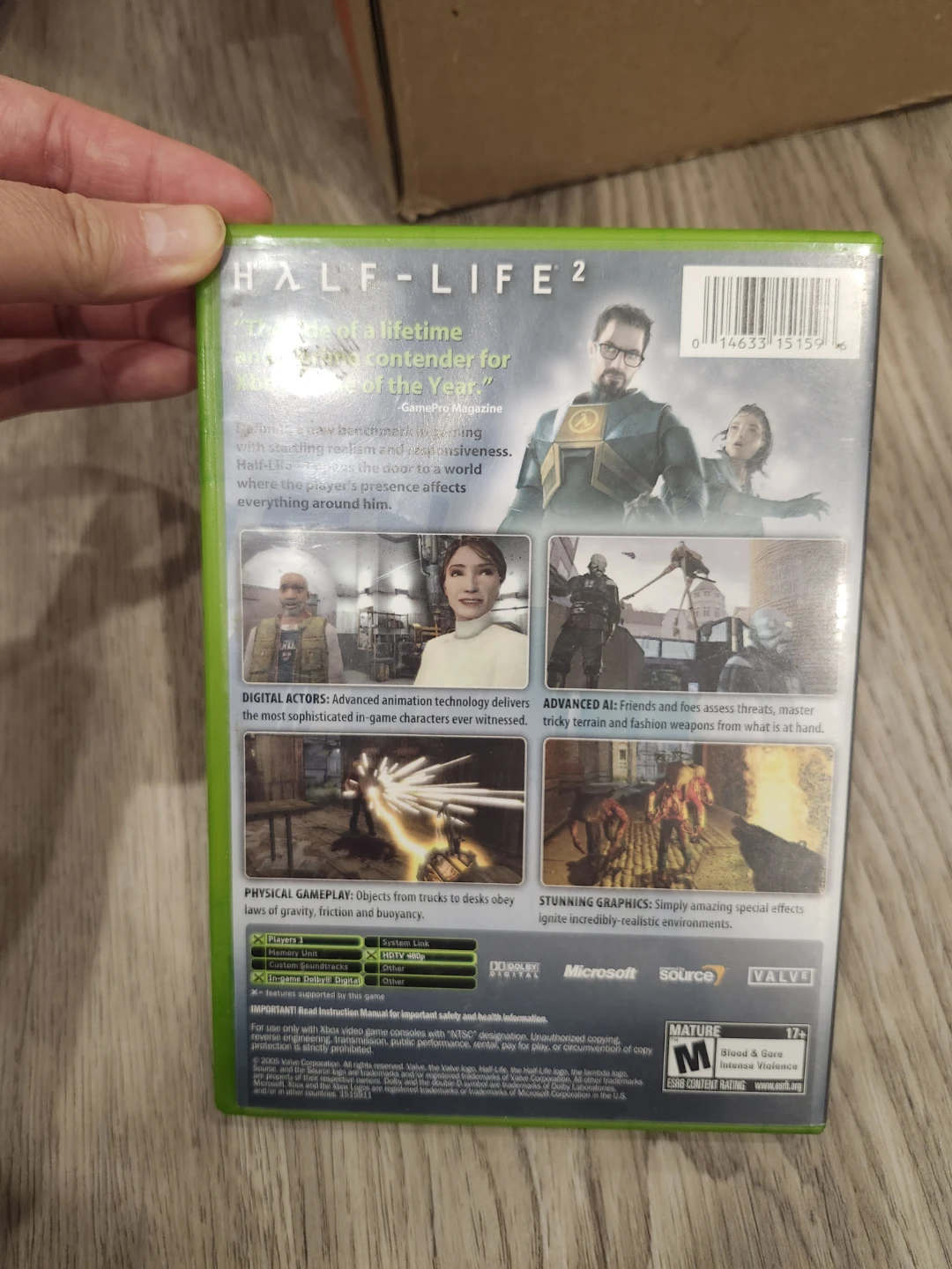Half-Life 2 Xbox Game - photo 3