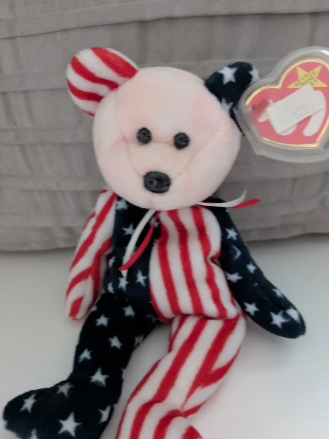 Ty Beanie Baby Bear - Spangle 1999