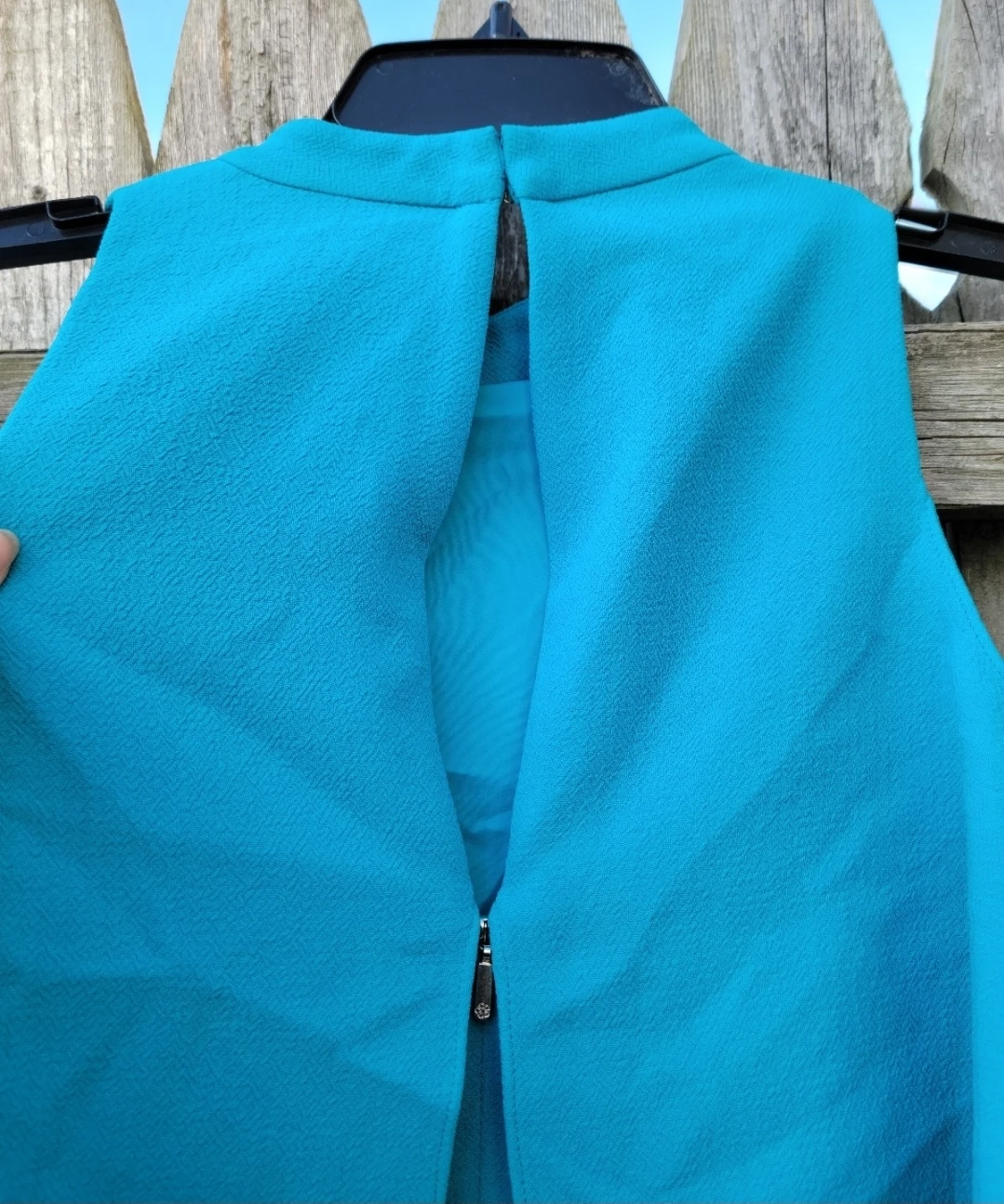 Turquoise Cold Shoulder Dress - photo 3