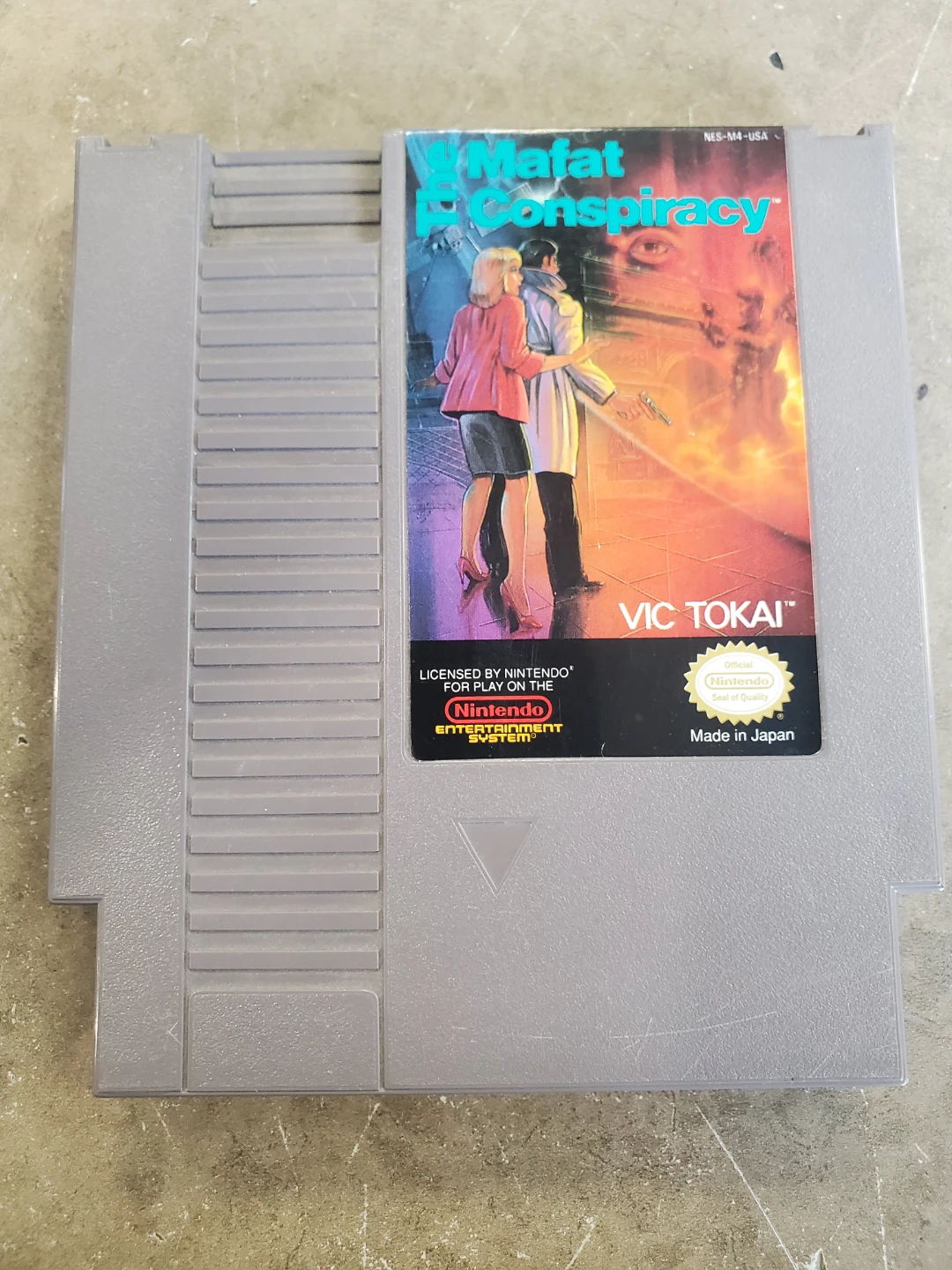WaiTari Conspiracy NES Video Game Cartridge