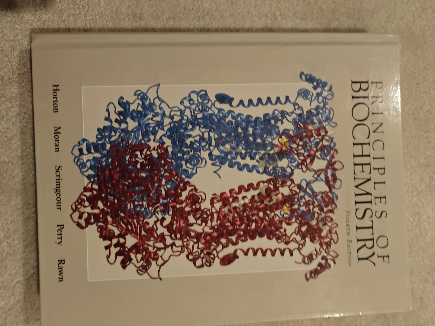 Principles of Biochemistry Fourth Edition Textbook
