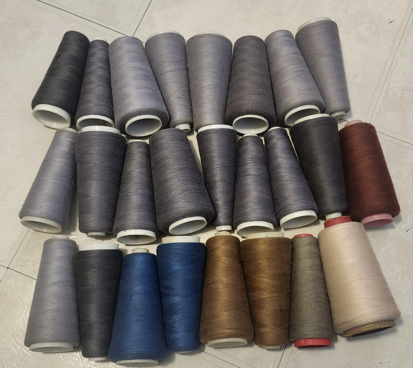 Assorted Cones of Thread - photo 2