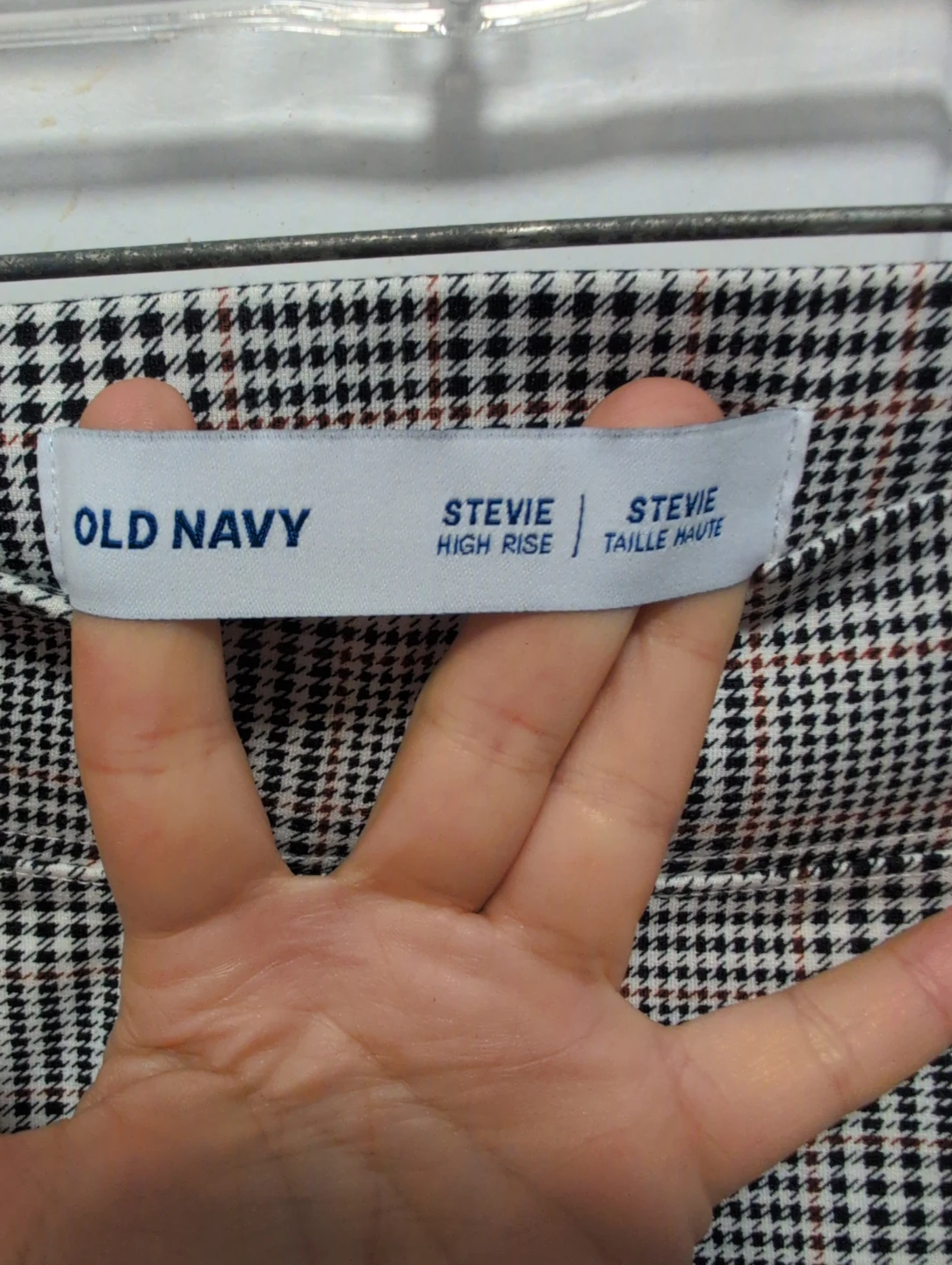 Old Navy Stevie High Rise Plaid Pants - photo 5