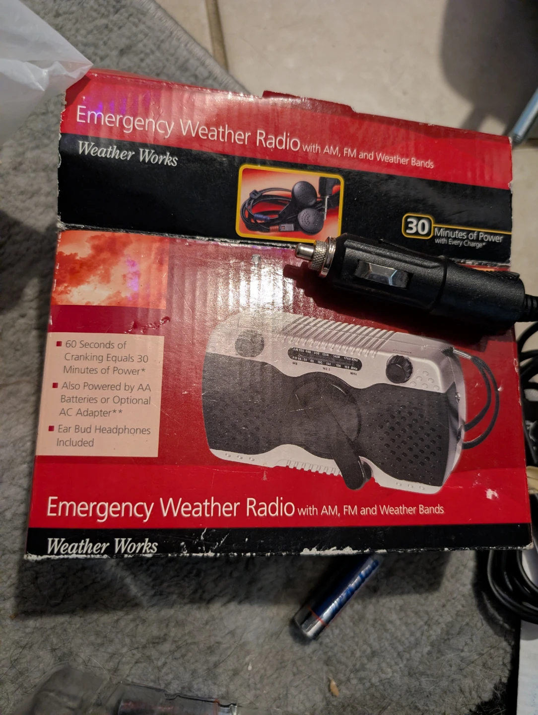 Crank Radio AM/FM/WB
