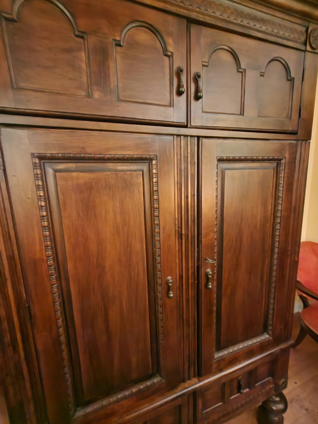 Wooden Armoire Entertainment Center - photo 3