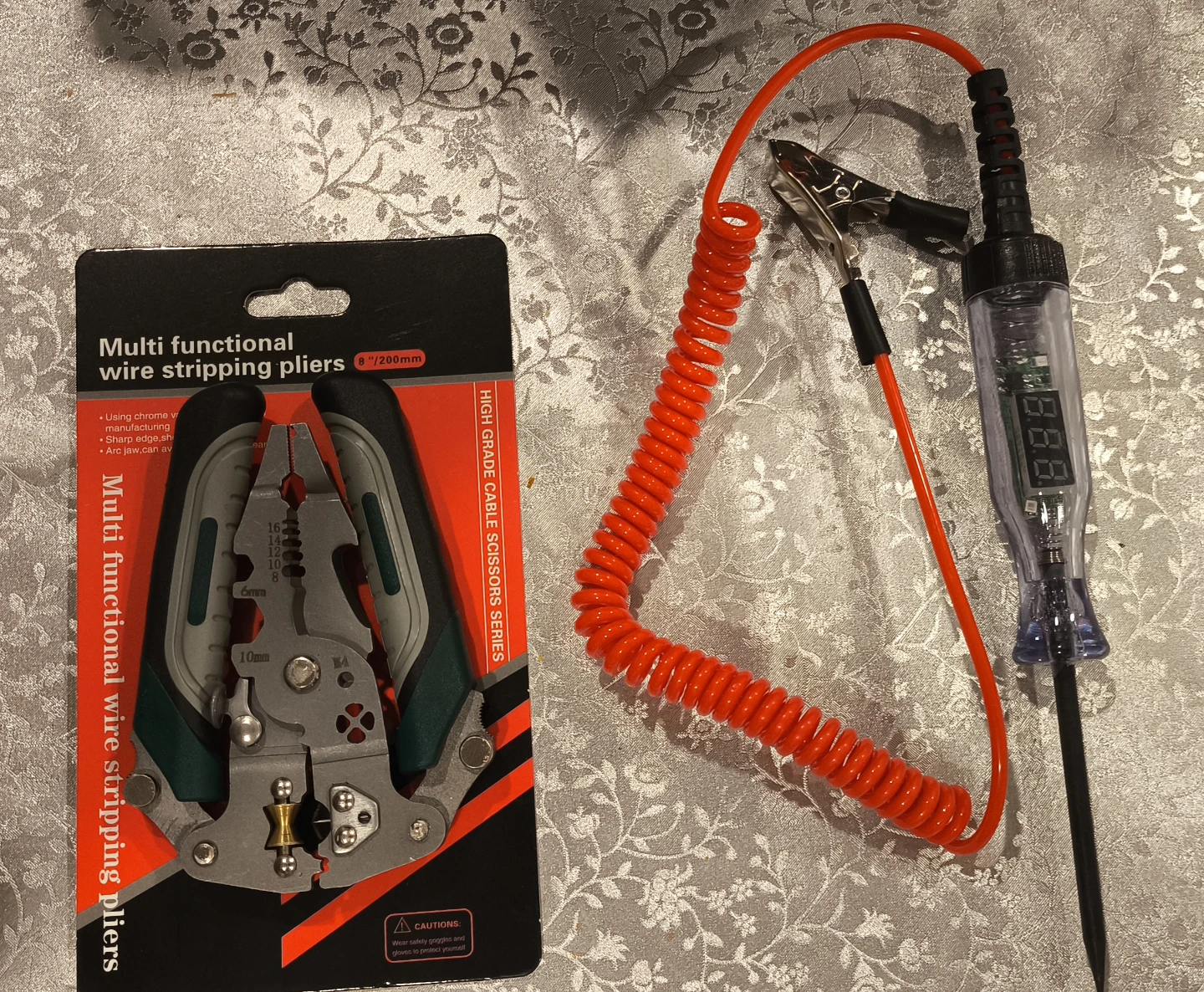 Electrical Tool Set | Wire Stripper + Voltage Circuit Tester