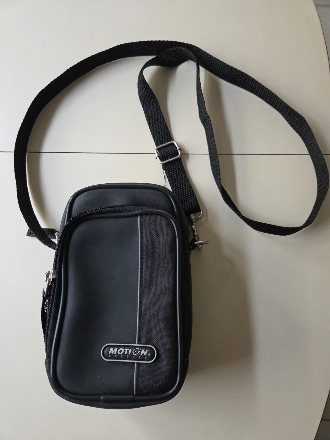 Black shoulder camera, or cellphone or other bag