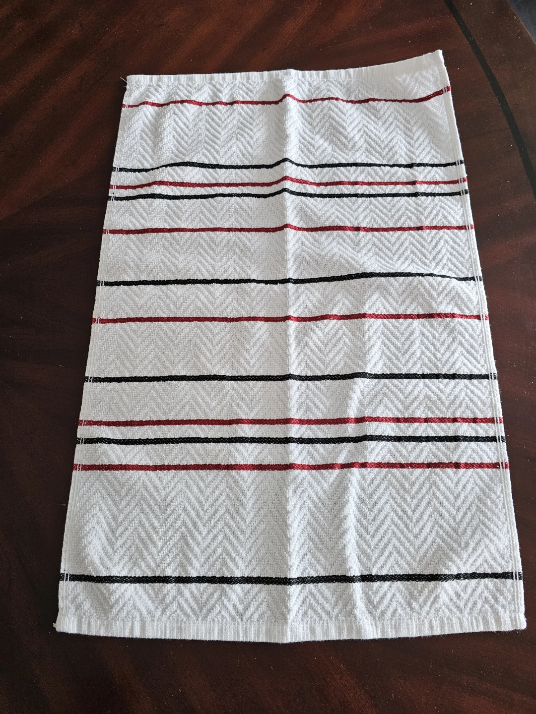 Set of 11 Kitchen Towels - Red, White, Black - photo 3